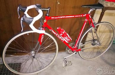 Bici corsa Fausto Coppi Record ora 42 rossa