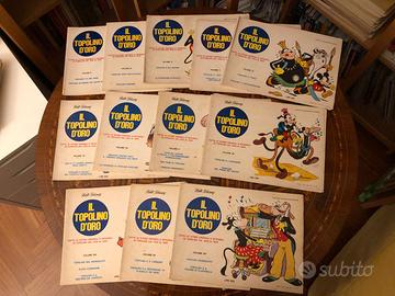 Il Topolino d’Oro – lotto 12 volumi anni ’70