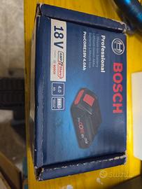 batteria bosh procore 18v 4 ah nuova sigillata 