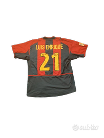 Retro Barcelona Tee Luis Enrique 1998 Nike