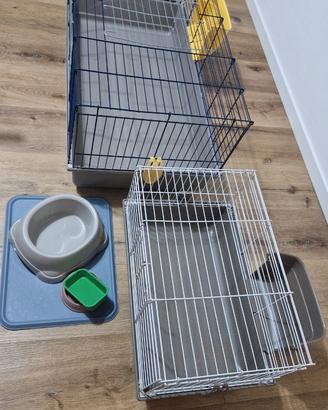 Gabbie e accessori per conigli nani