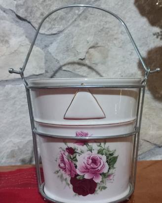 Vaso con supporto portapiante