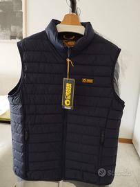 Piumino smanicato blu Ciesse Piumini