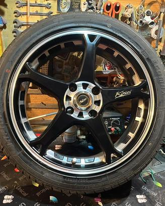 Cerchi da 17 4x108 attacco Peugeot/Citroen