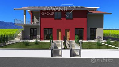 In costruzione, appartamento con garage e giardino