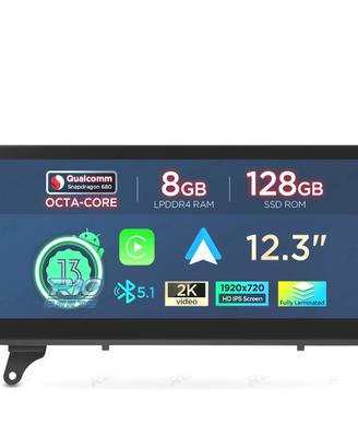 RADIO GPS ANDROID 14 BMW X5 E70 / X6 E71 CIC 12.3