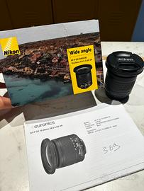 Obiettivo nikon ultra AF-P DX 10-20 mm