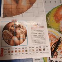 Kit ricamo punto croce 