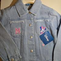 giubbino jeans minnie per bimba 4 anni