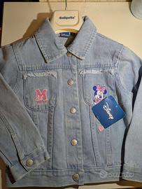 giubbino jeans minnie per bimba 4 anni