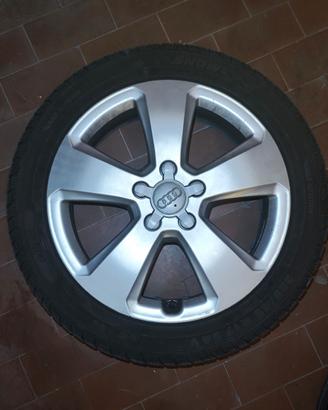 cerchi in lega 17 Audi + gomme termiche riken 