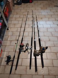 Canne da pesca ed altro