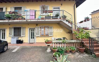 Bilocale al piano terra con spazio esterno e posto
