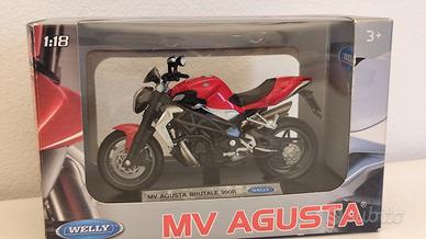 Moto modellino MV AGUSTA BRUTALE 990R