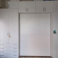 Letto a scomparsa ideale per b&b o spazi piccoli.