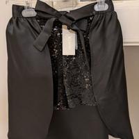 Pantaloncini eleganti con sovra gonna Microbe by M