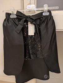 Pantaloncini eleganti con sovra gonna Microbe by M