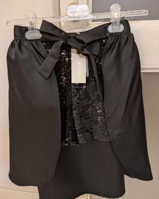 Pantaloncini eleganti con sovra gonna Microbe by M
