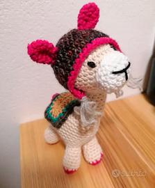 Alpaca Amigurumi fatta a mano