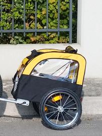 Rimorchio per bici