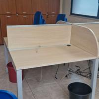 Scrivania ufficio 4 postazioni