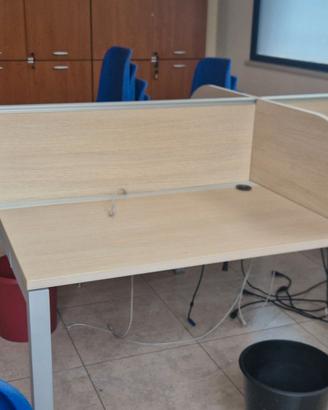 Scrivania ufficio 4 postazioni