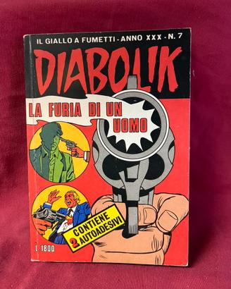 DIABOLIK LA FURIA DI UN UOMO