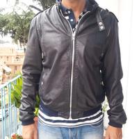 Giacca Pelle David Mayer Naman