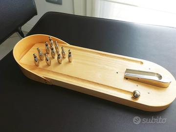 Mini Bowling Giocattolo in legno