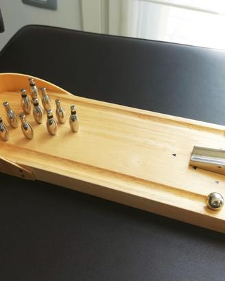 Mini Bowling Giocattolo in legno