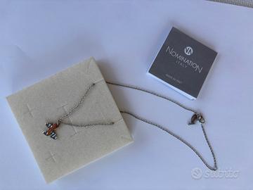 Collana Nomination con farfalla