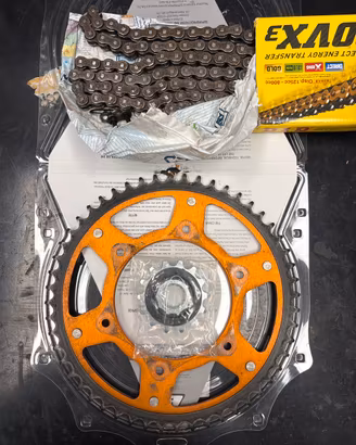 KIT Trasmissione Corona pignone catena KTM EXC