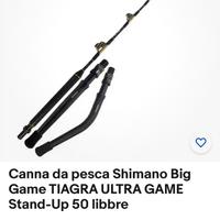 Canna big game piu mulinello