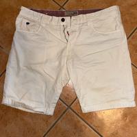 Pantaloncino jeans bianco