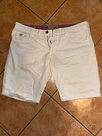 Pantaloncino jeans bianco