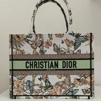 Borsa Dior book tote farfalle media