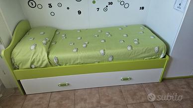 Lettino doppio + Comodino Colombini GOLF