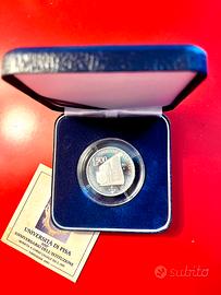 Moneta argento 1993 universita di pisa Proof