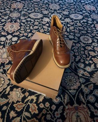 Scarpe uomo in pelle color nocciola – Taglia 40