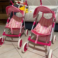 Passeggino bambole amore mio