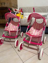 Passeggino bambole amore mio