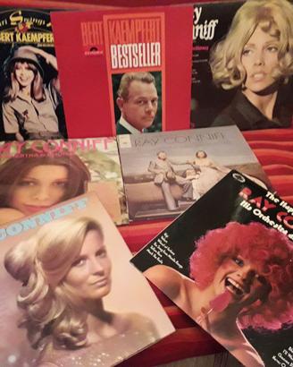 LP Conniff, Kampert, Bacharach, Schlaks,Clayderman