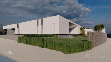 Terreno con progetto approvato