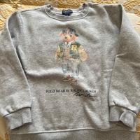 Felpa bambino 6 anni Polo Ralph Lauren grigia