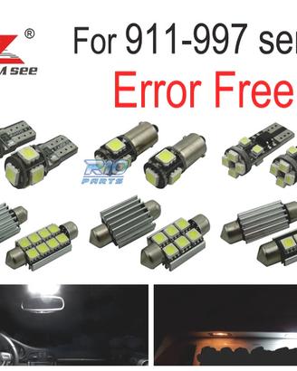 KIT 20 LAMPADE LED INTERNE PER PORSCHE 911 997 CAR