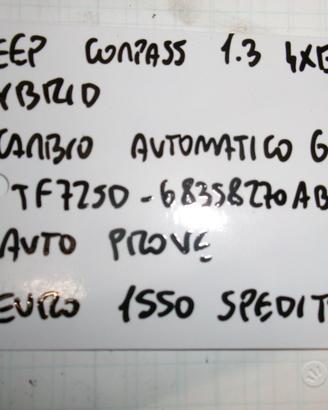 Cambio automatici jepp compass 1.3 4xe ibrido