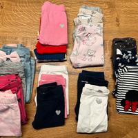 Stock leggings e pantaloni da bambina