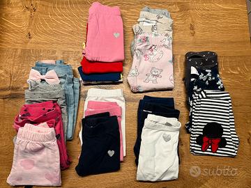 Stock leggings e pantaloni da bambina