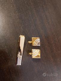set gemelli e fermacravatta