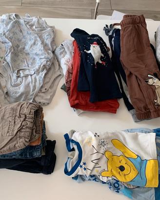 Lotto invernale neonato 86 cm